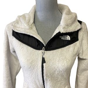 The North Face fleece jacket with hood size XS